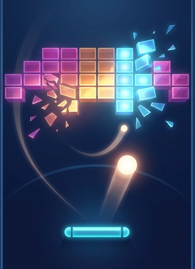 Prism Breaker brick breaker game artwork