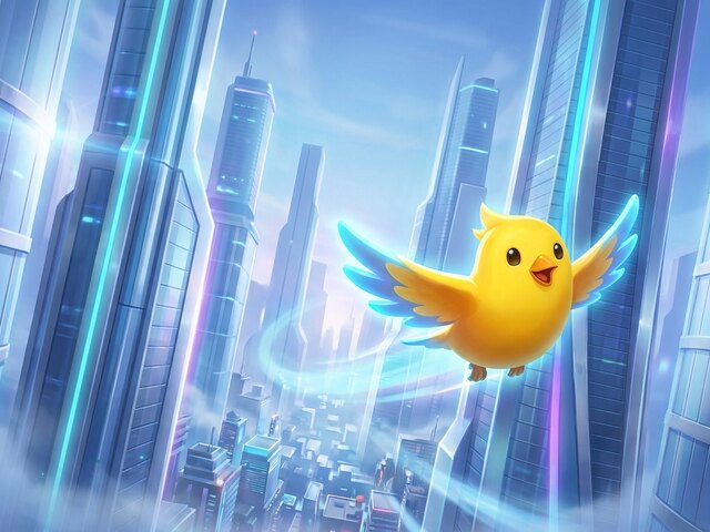 Sky Hop flappy bird-style game artwork